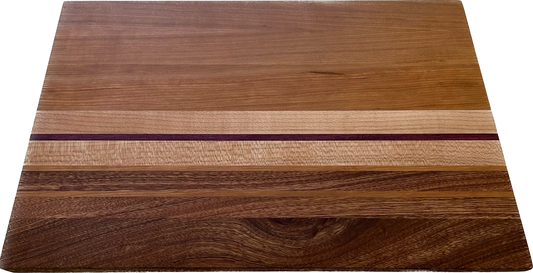 Edge Grain Cutting Board - Medium Beveled