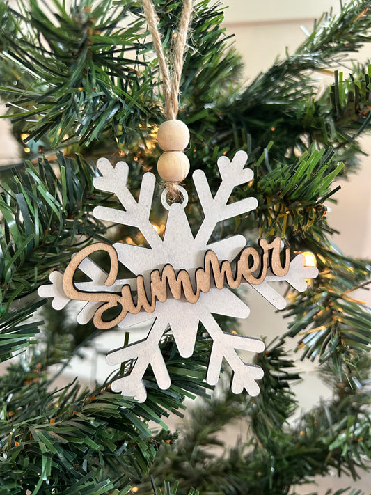 Snowflake Ornament